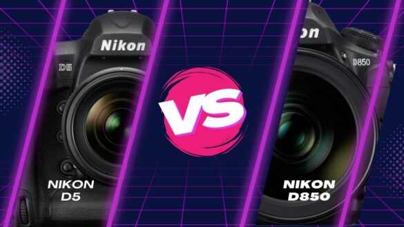 Nikon D5 vs D850