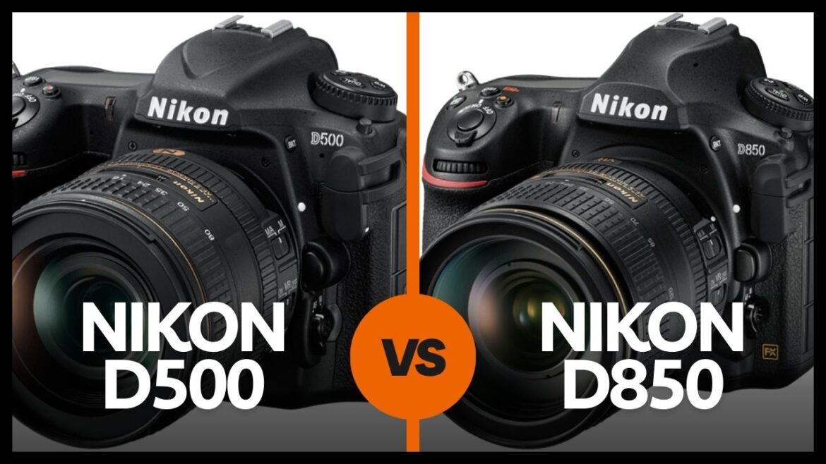 Nikon D500 vs D850